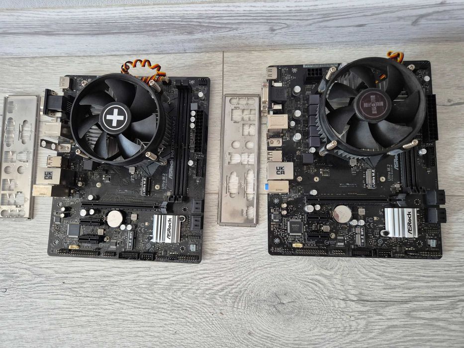 свіжий s1200 сет з відео Intel Pentium G6400 4GHz + ASRock H470 M.2 SSD i M.2 Wi-Fi