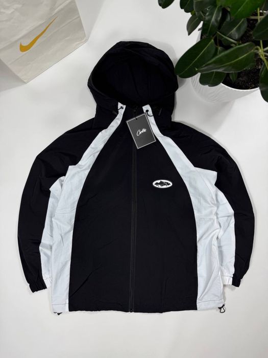 Вітровка Corteiz чорна Спортивна Вітровка Кортез весняна