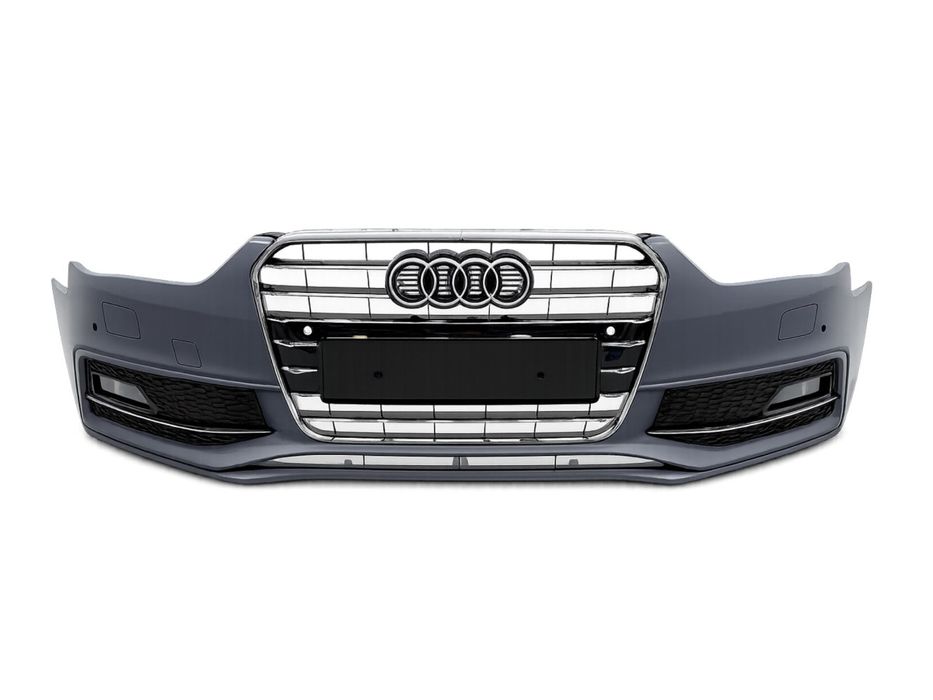 Бампер Audi A4 B8 2012-2015 S-Line  передній у зборі, бампер Ауді А4 Б8  Артикул:  DRC8606-26