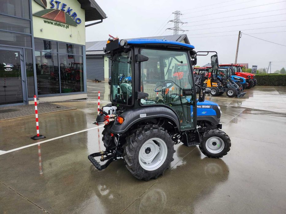Ciągnik mini Solis S 26 4wd - HST - KABINA -  Idealny do odśnieżania