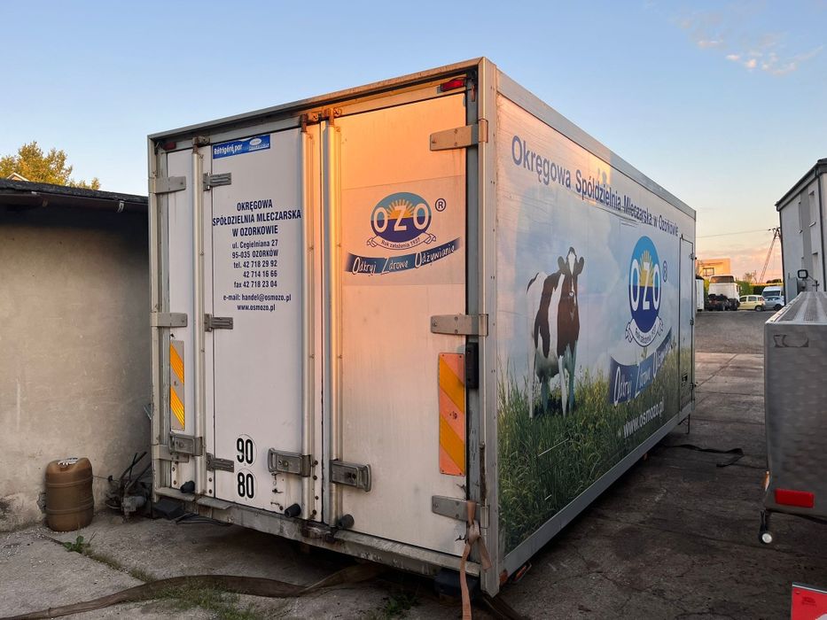 Kontenerchłodnia 5m agregat380v gwarancja z transportem grube Sciany