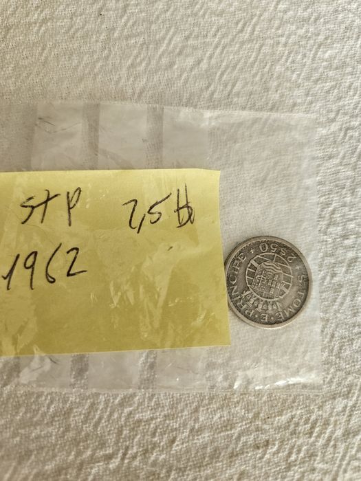 Moeda de STP 1962 2.5 escudos
