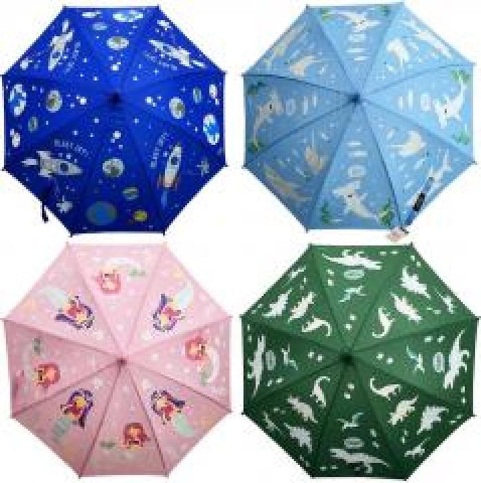 Parasolka dziecięca zmieniająca kolor MIX oprawa: folia