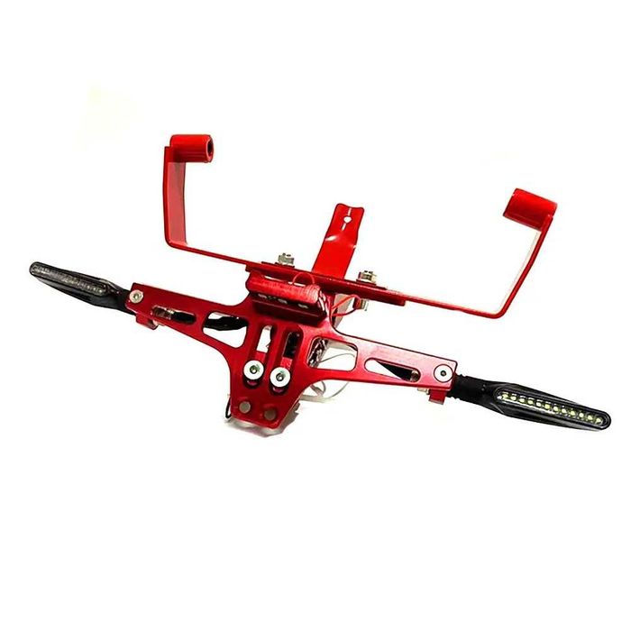 Suporte Matrícula Pisca e Luz para Italjet Dragster 125/200/250i/400