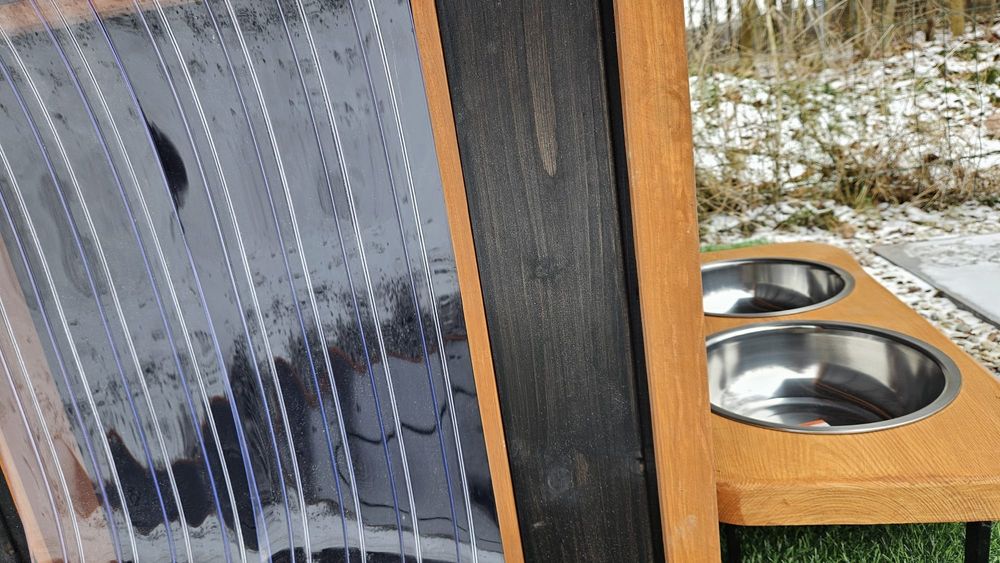 Ocieplona buda dla psa z ogrzewaniem led