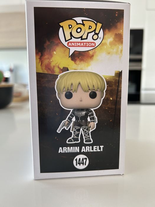 Funko Pop Attack on Titan (Armin Arlelt) (1447 Chase) - p/ incluídos