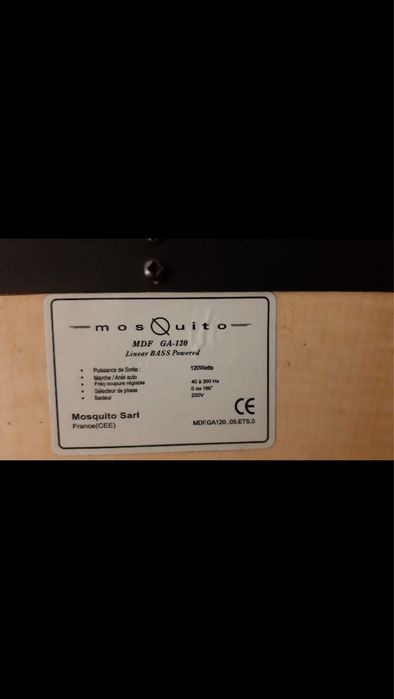 Subwoofer Mosquito/ franca