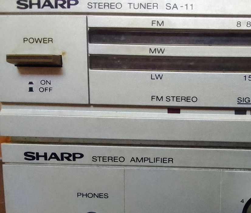 SHARP stereo tuner SA-11