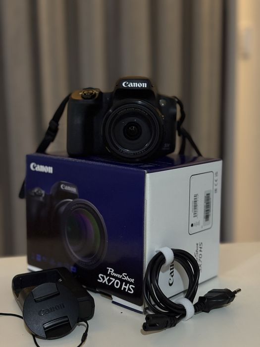 Canon PowerShot SX70 HS – Como Nova + Cartão 64GB
