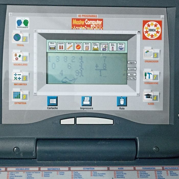 Master Computer da Educa com 40 programas para crianças pequenas