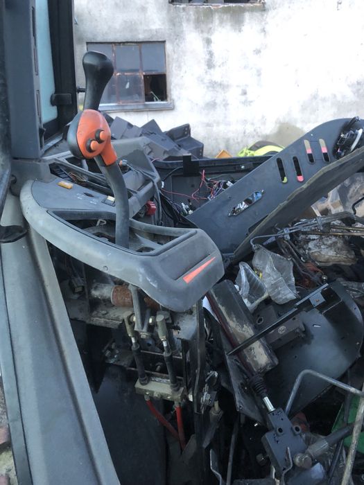 New holland tm czesci , kabina , skrzynia biegów