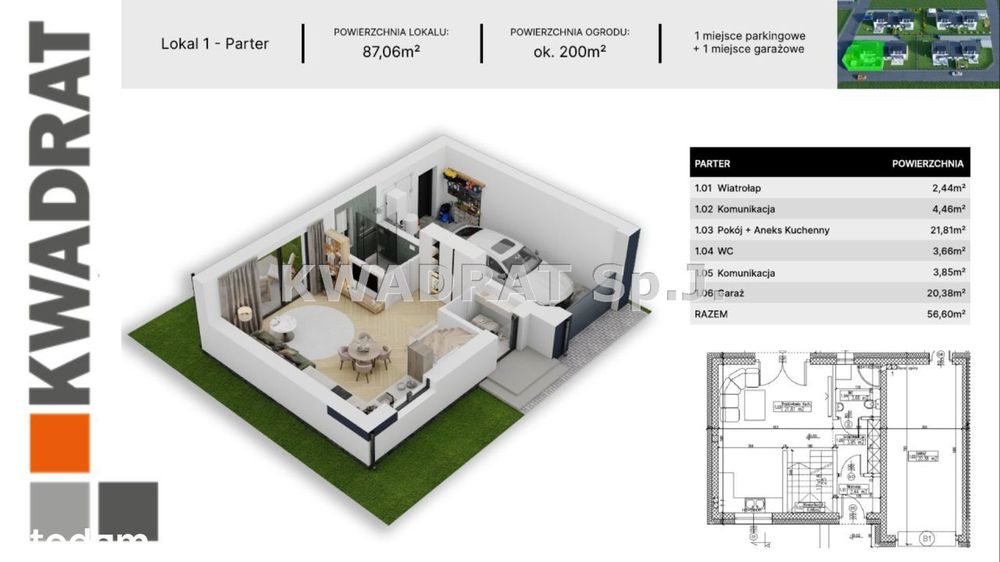 Dom w Rychtalu o pow. 87,06m2