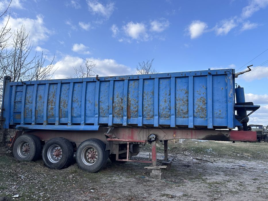 Напівпричіп самоскид