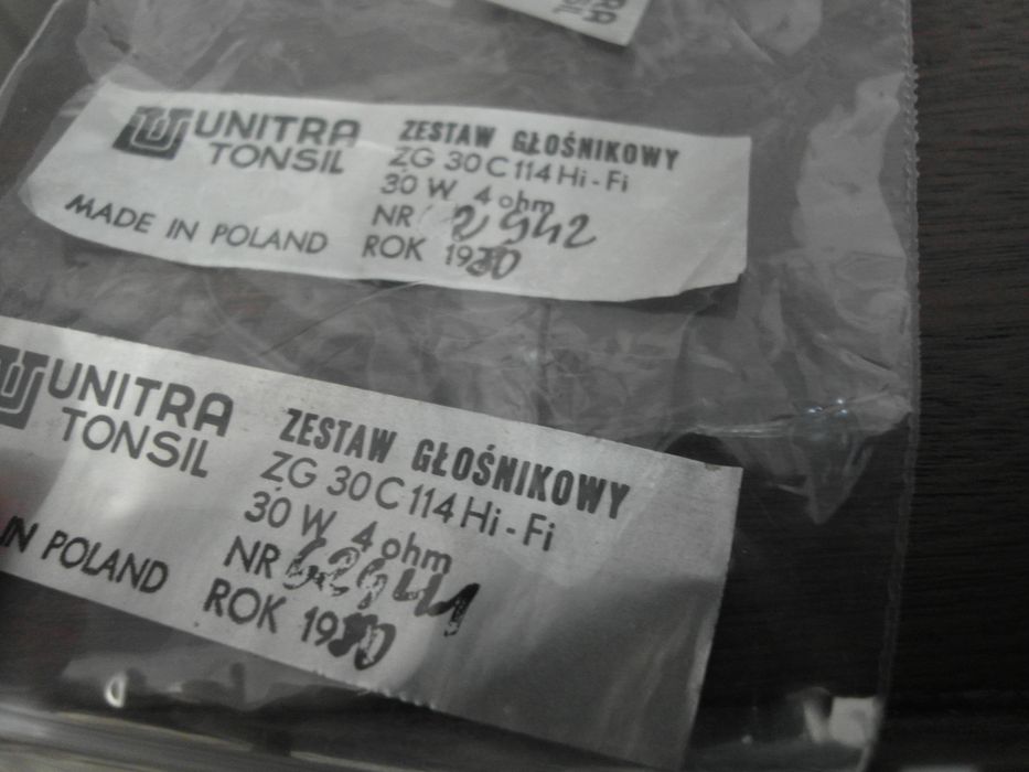 Unitra Tonsil ZG30C114 | do Radmor | Technics | WYSYŁKA |  4ohm. |