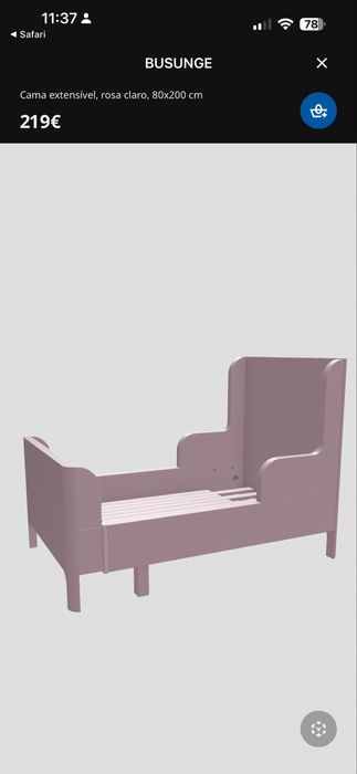Cama extensível