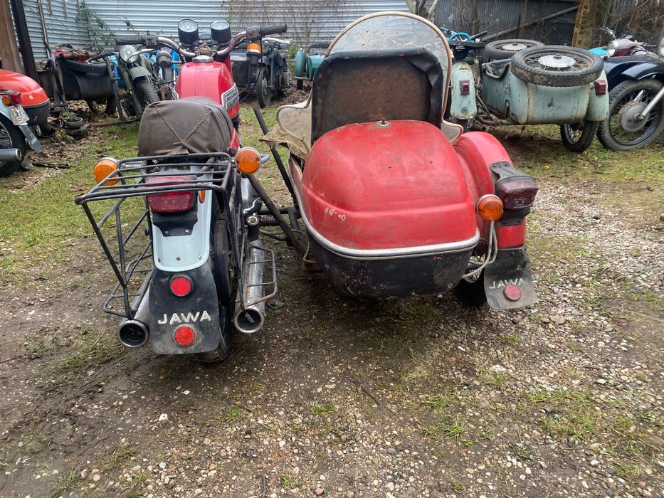 Jawa 350 z wózkiem bocznym zarejestrowana w Polsce / jawa velorex