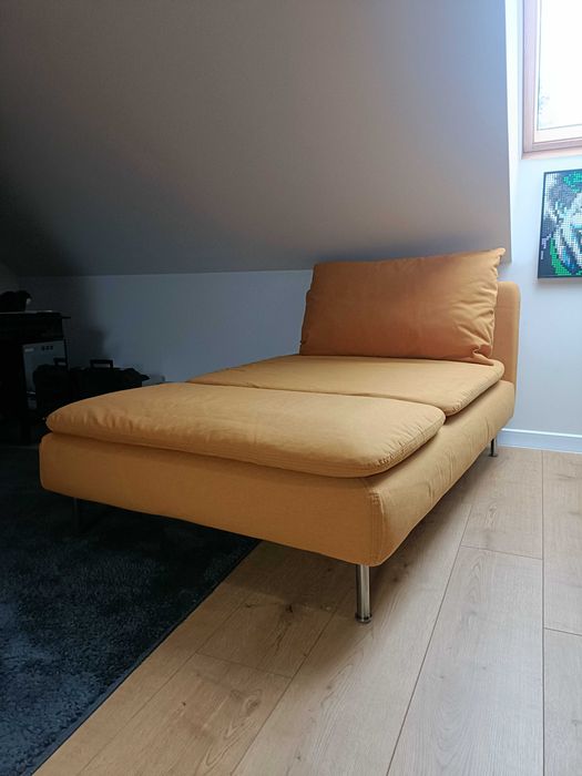 IKEA SÖDERHAMN Sofa 4-osobowa z szezlongiem