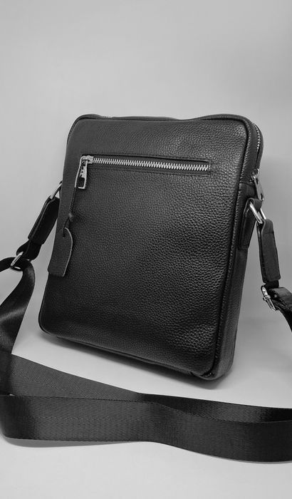 Чоловіча сумка шкіряна барсетка луї віттон | Мужская кожаная сумка