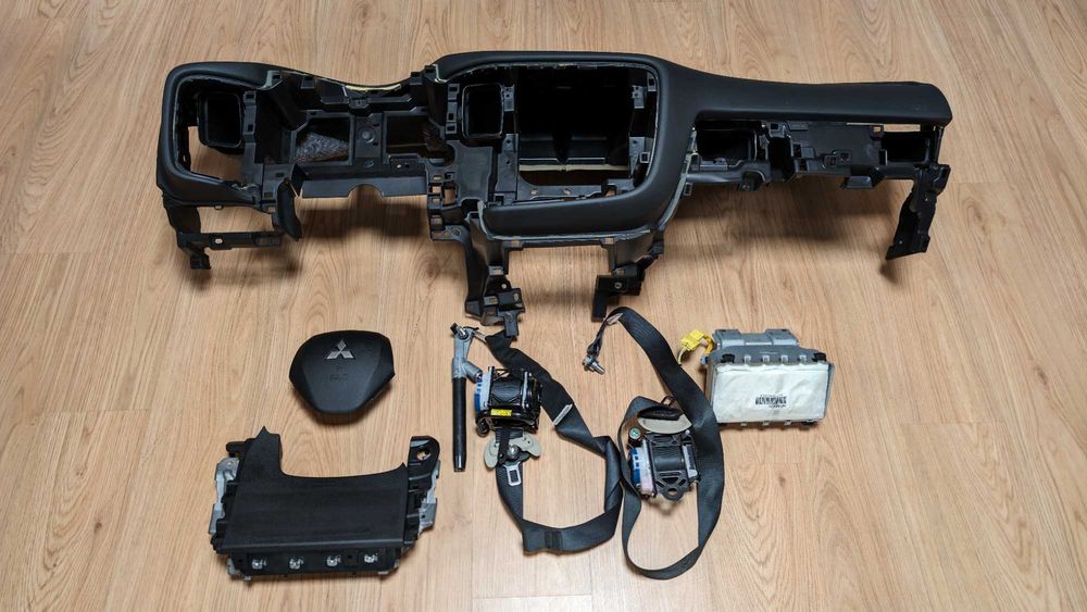 Conjunto Kit Airbags Tablier Mitsubishi Outlander 3 Original