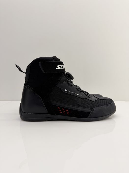 Buty motocyklowe SECA SPEED czarne, BOA, rozmiar 46