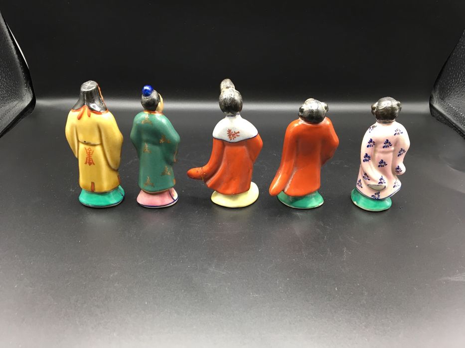 Bonecos porcelana chinesa, imortais, oriental