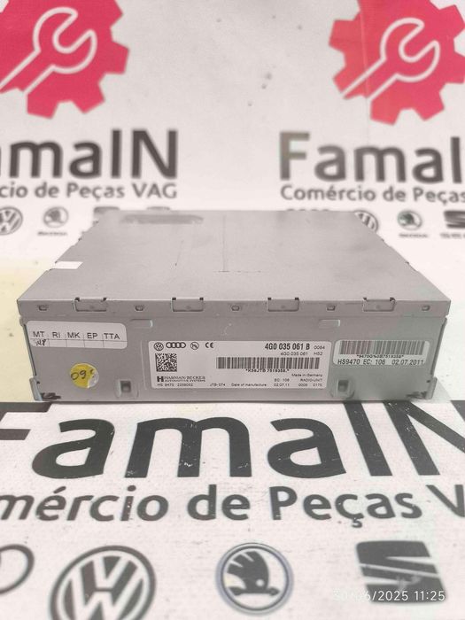Rádio / Auto Rádio AUDI A5 S5 quattro (260 kW / 354 cv) [06.2007 - 03.2012] 4G0035061B (OEM)