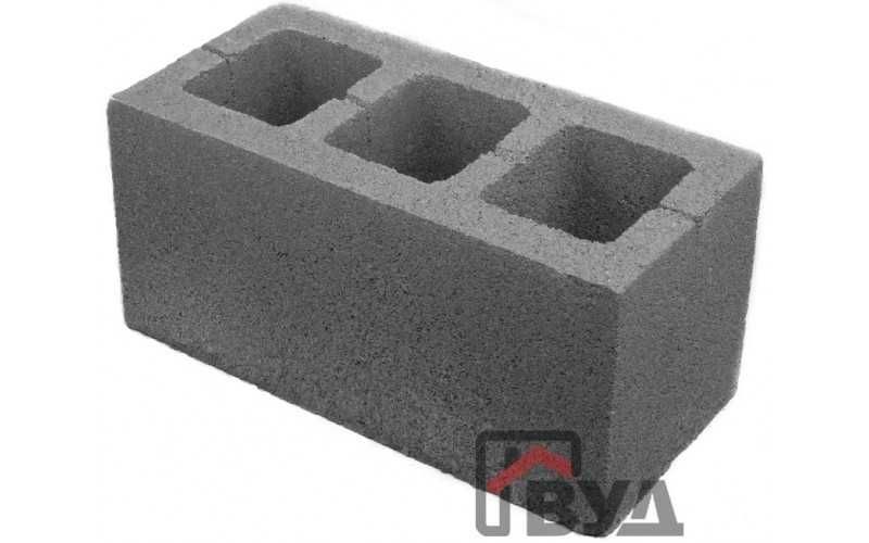 Шлакоблок 390х190х188 М50 М100
