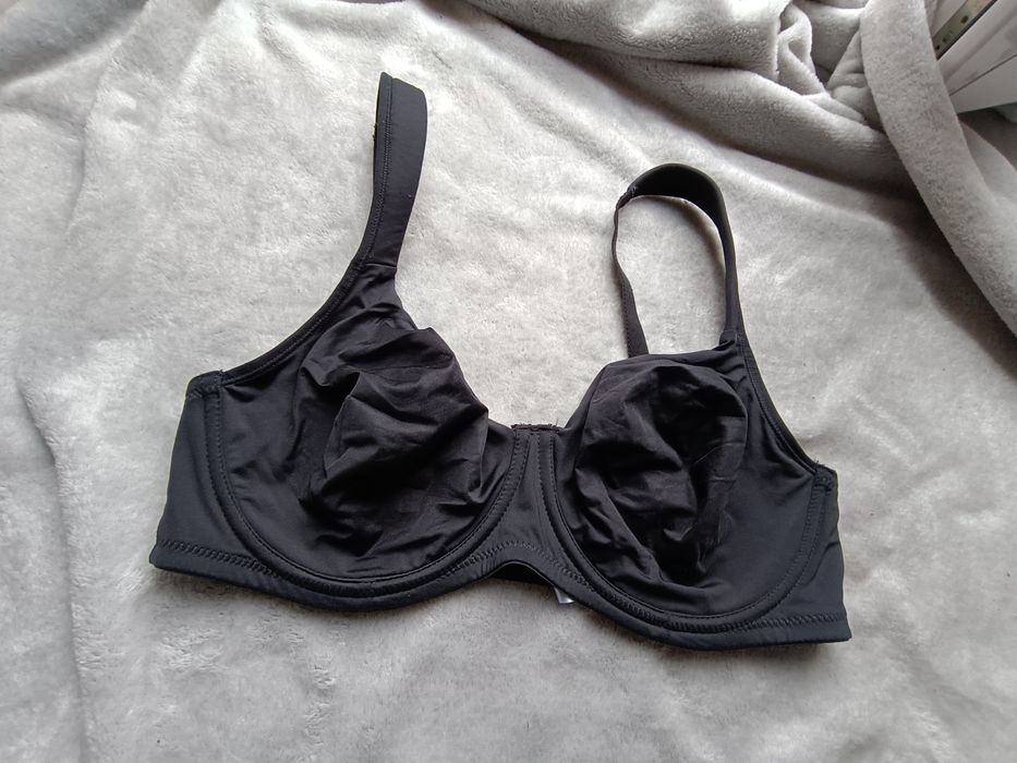 Biustonosz, stanik czarny 85D