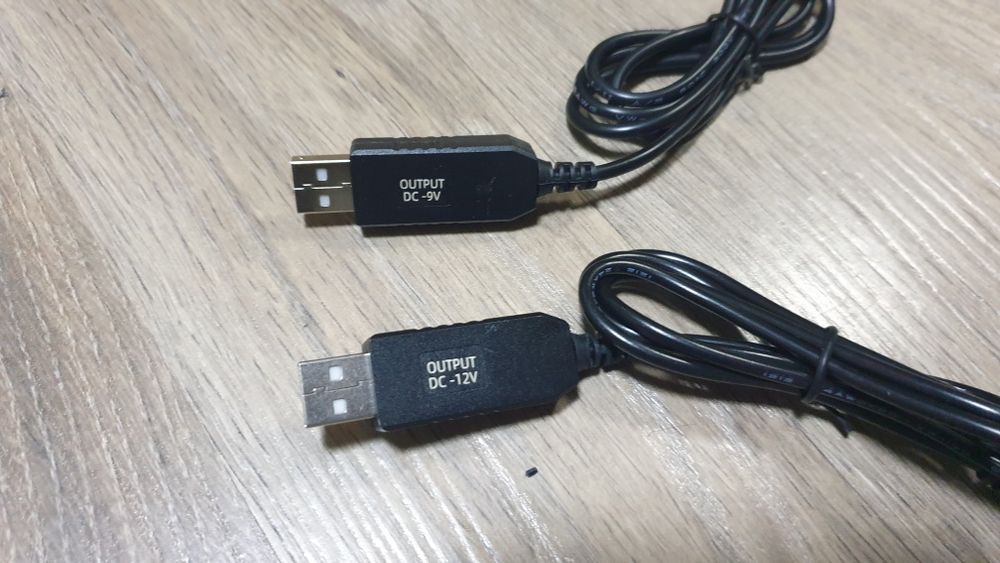 кабель для роутера на 9v та 12v інтернет без світла