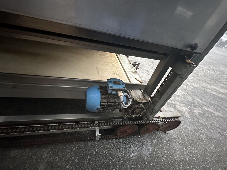 Maquina Lavadora de frutas de escovas e tapete