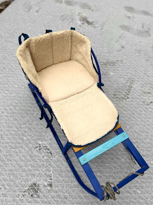 Санки дитячі з підстилкою