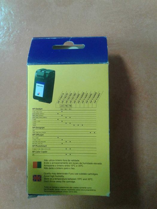 Tinteiro original HP C6578, NOVO!