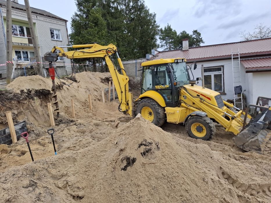 Roboty ziemne maszynami