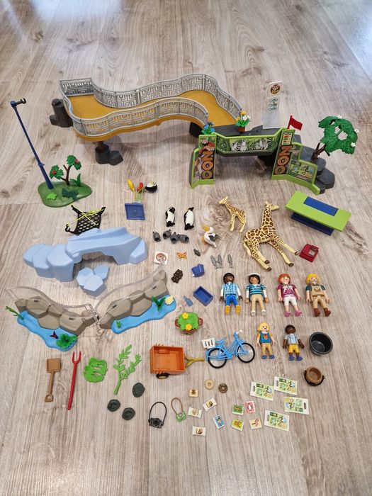 Playmobil Family Fun 70341 Przygoda w ZOO z żyrafami i pingwinami