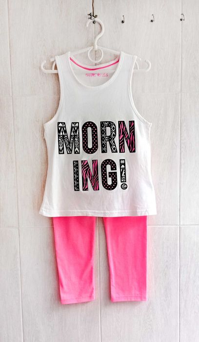 Дешево! Новый Комплект "Morning": майка + лосины