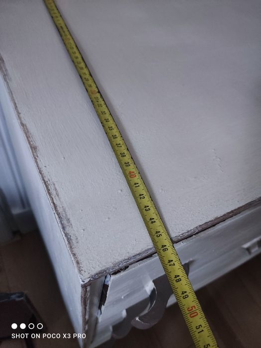 Cómoda de madeira antiga, mesa cabeceira Arte Déco