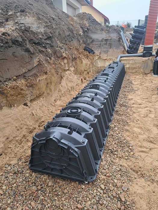 Przyłącza wod.kan., Szamba,Oczyszczalnie, Roboty Ziemne, Minikoparka