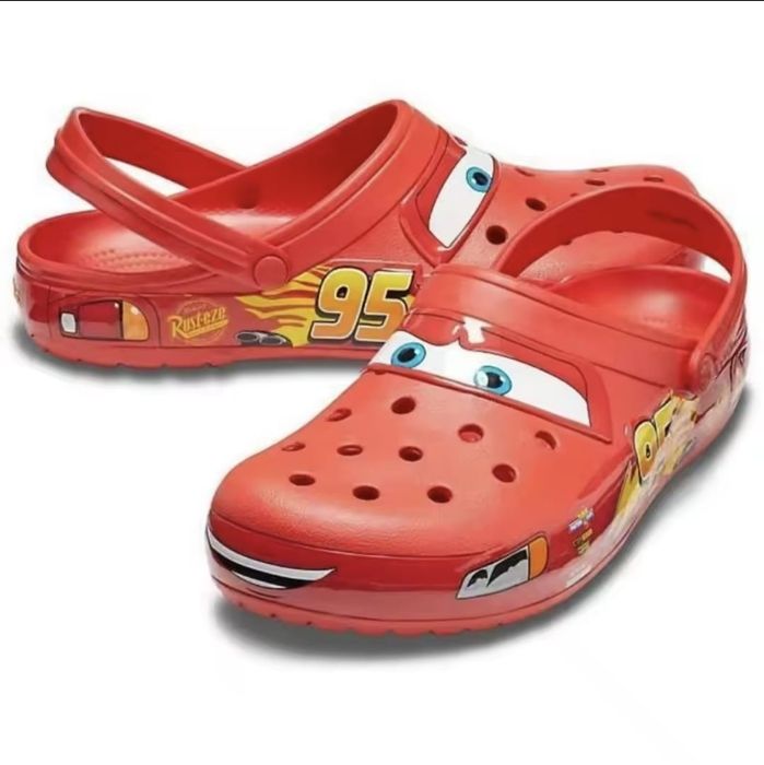 Klapki mqueen crocs dowolny rozmiar