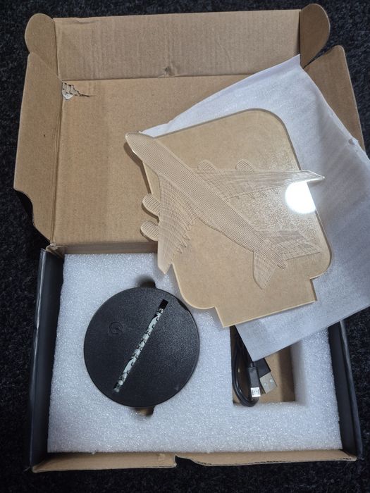 Lâmpada 3D Illusion