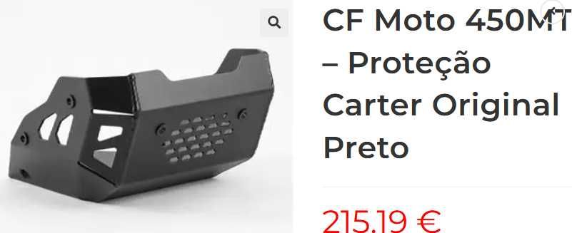 CFMOTO 450 MT com extras
