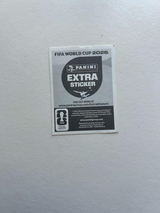 Extra sticker Son 2026