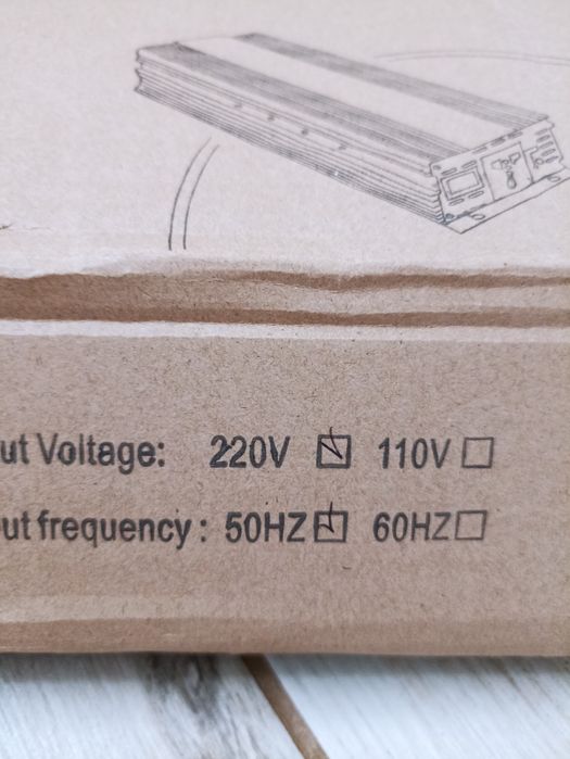 Інвертор инвертор перетворювач 12-220 V Tataliken 3000W чистий синус