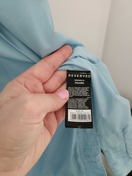 Płaszcz oversize damski przejściowy Reserved M