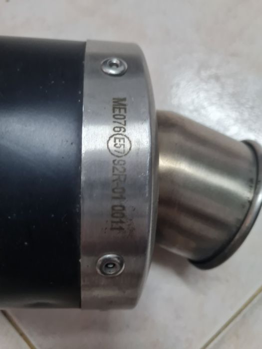 Ponteira de escape para benelli 502 trk
