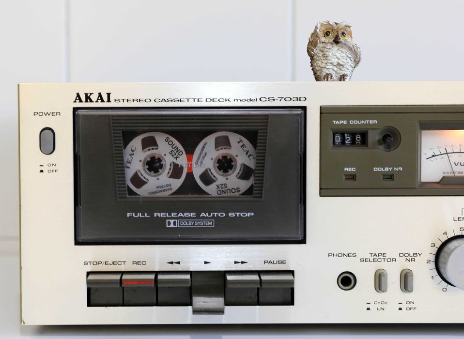 Akai CS-703D Tape Deck Cassetes