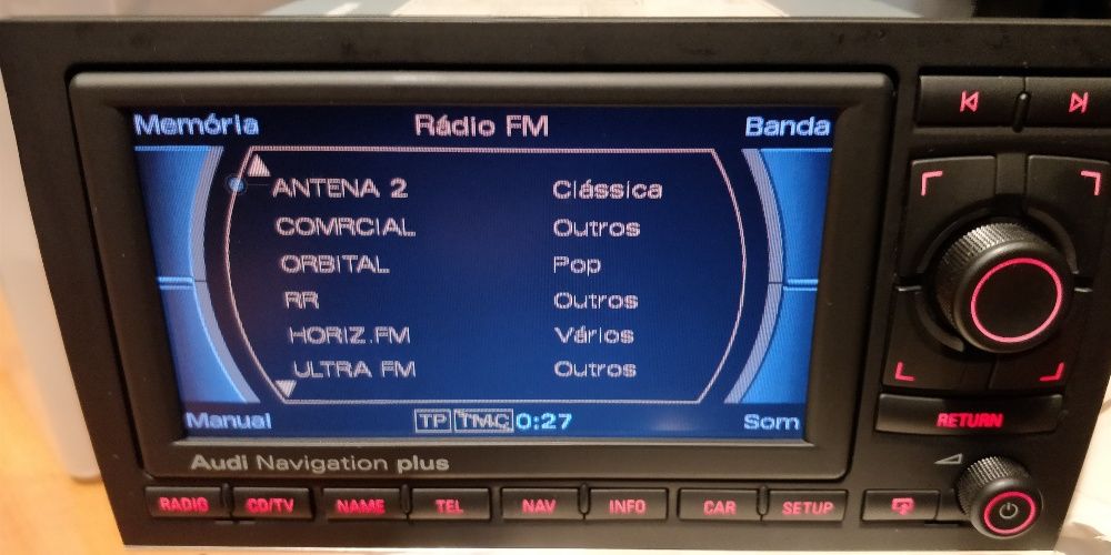 Radio Gps Sat Nav AUDI A4 e A3 RNS-E