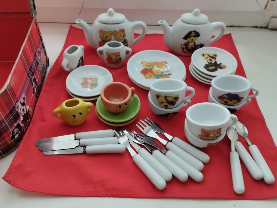Набор детской игрушечной посуды ,детская посудка