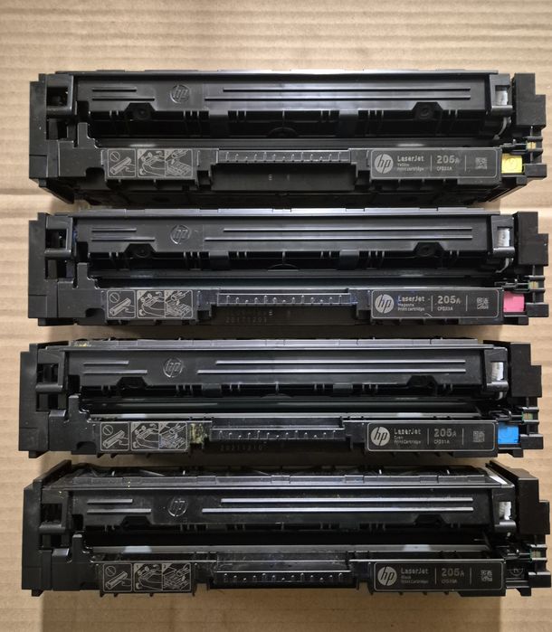 Картриджі першопрохідні HP 201, 203; 205