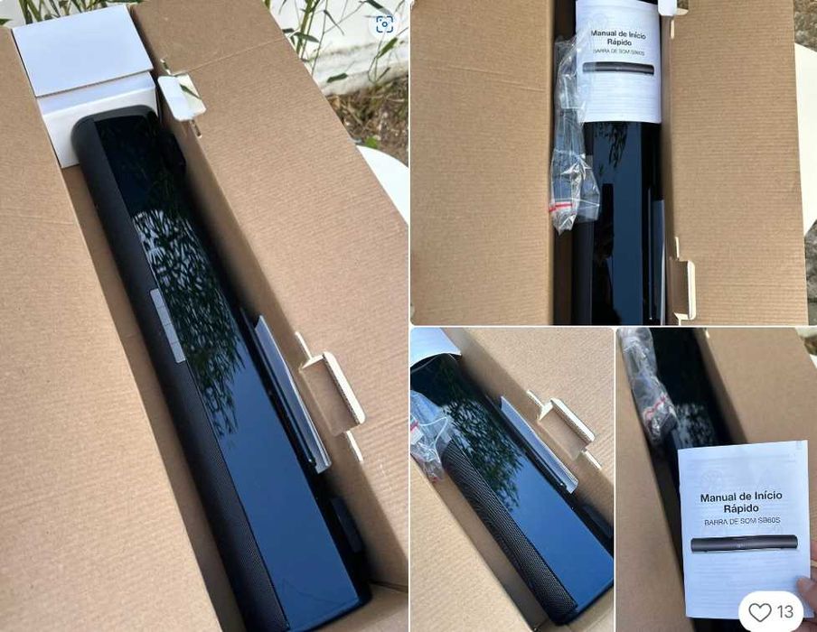 Coluna de Som - Soundbar SB60S - novo