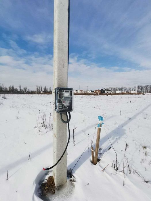 Кутова ділянка 6,01 сот №6 з лічільником під забудову 16000$